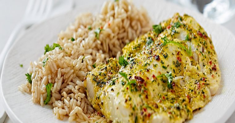 Healthy cod fish recipe