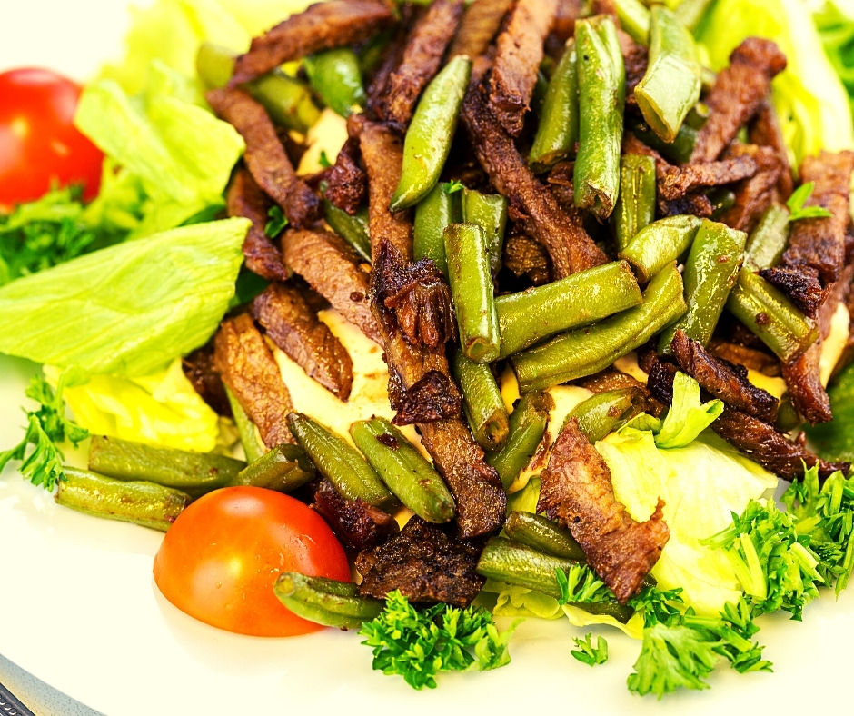 ground beef with asparagus recipe