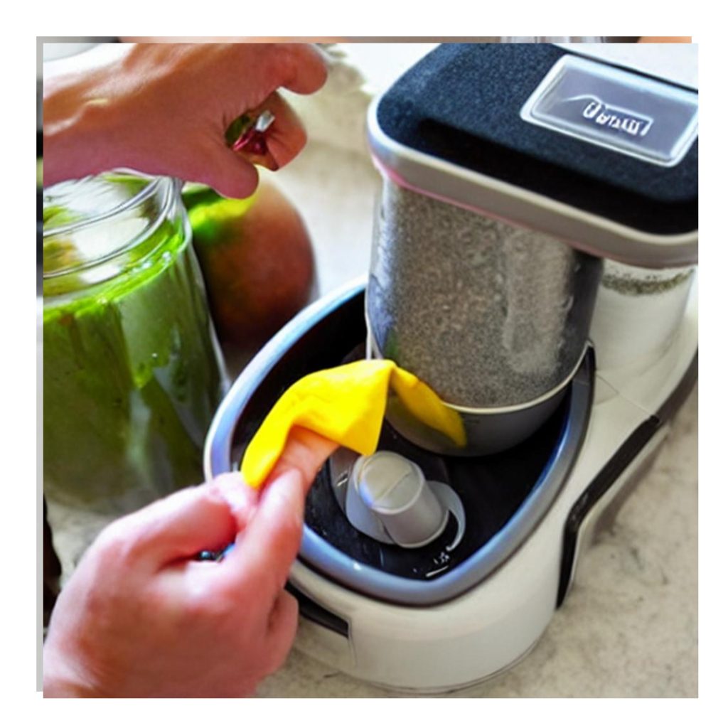how to clean a food processor
